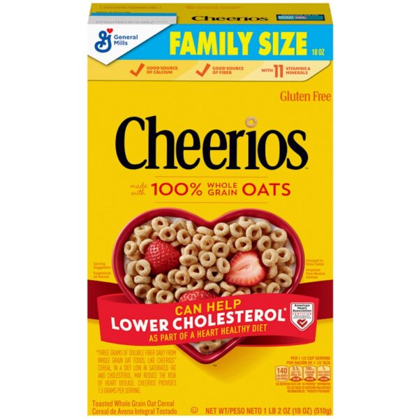 GENERAL MILLS CHEERIOS 18 OZ