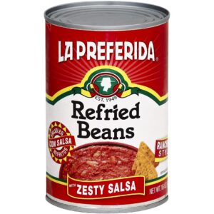 LP REFRIED BEAN ZESTY 16 OZ