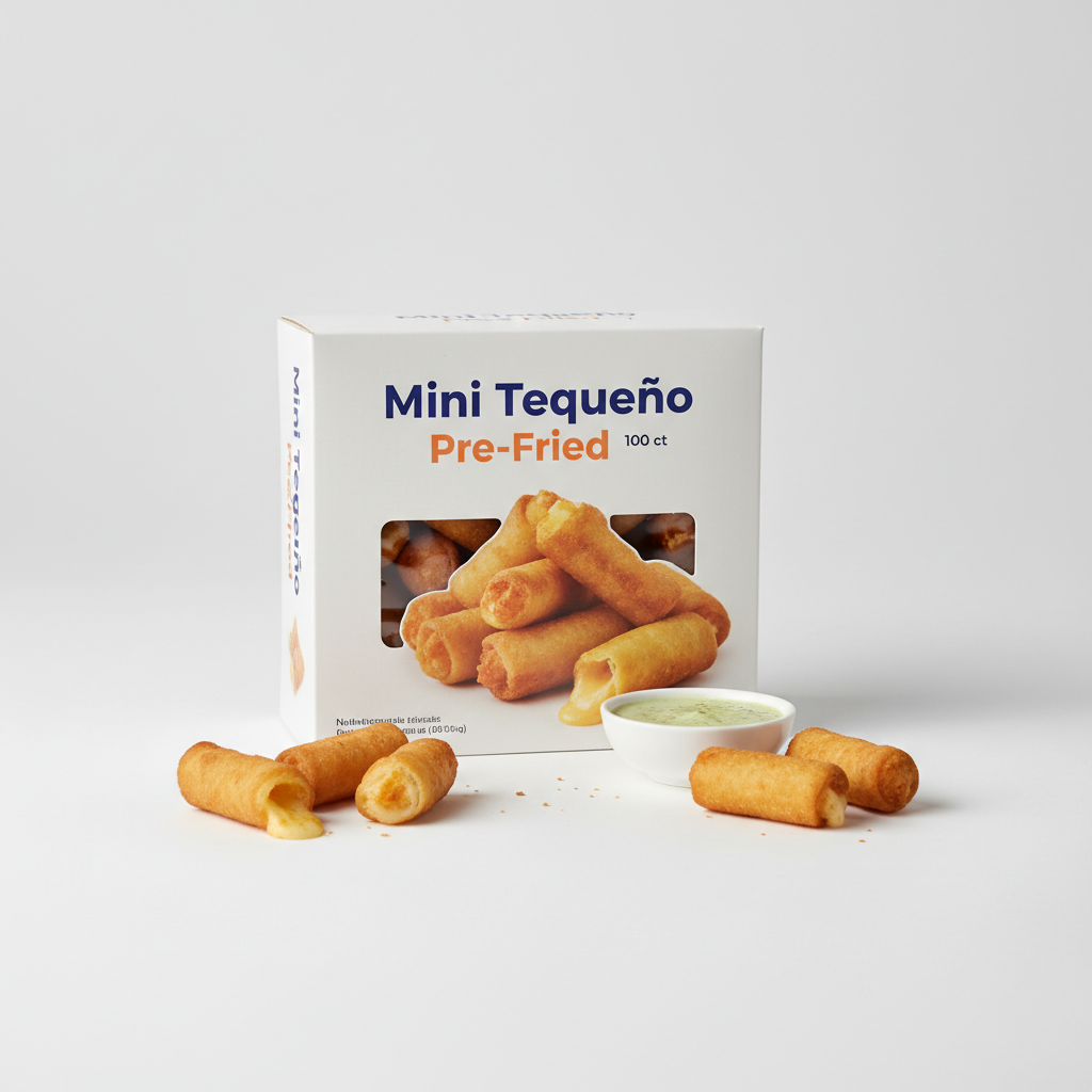 MINI TEQUENO PREFRIED 100 CT: imagen 1